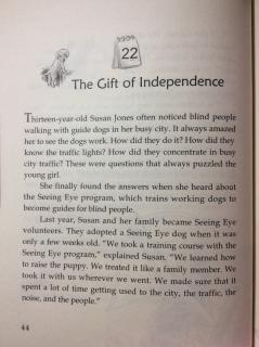 7-22 🐕The Gift of Independence