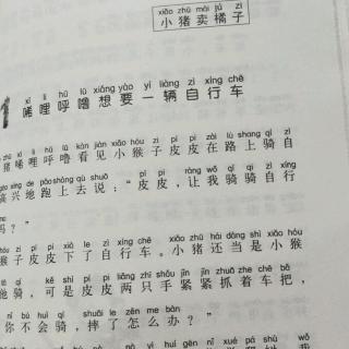 小猪唏哩呼噜  卖橘子