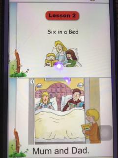 six in a bed
