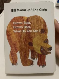 Brown bear，what do you see？幼儿园打卡3