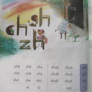 zh ch sh r 拼读作业