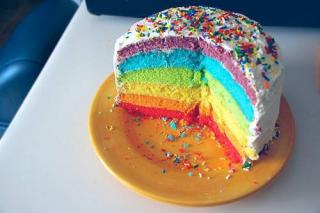 🌈彩虹蛋糕