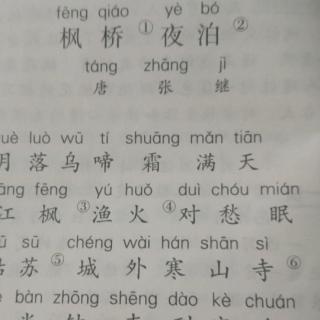 小猫种鱼，古诗必背