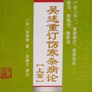 68.《吴述重订伤寒杂病论（上篇）》49