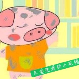 济南市莱芜区高庄中幼童心故事汇《不爱洗澡的小花猪》