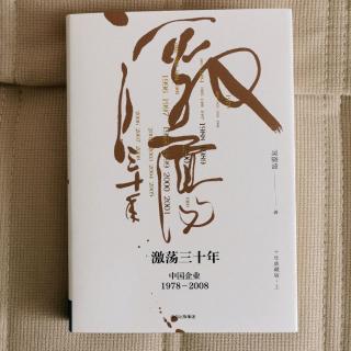 《激荡三十年》前言3-4