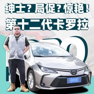 很“绅士”空间显局促 底盘很惊艳 体验第十二代卡罗拉 | 萝卜报告