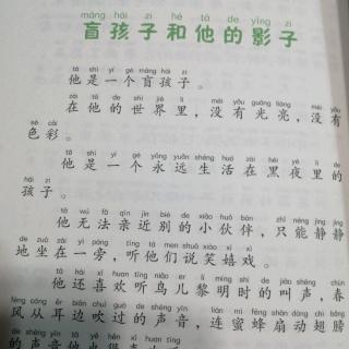 盲孩子和他的影子