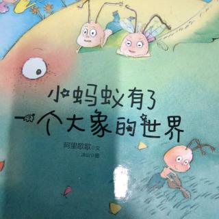 卡蒙加幼教集团——小牛老师 《小蚂蚁有了一个大象的世界》