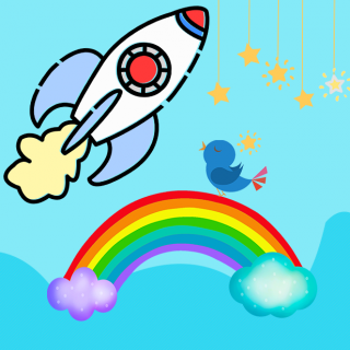 【睡前故事】彩虹上的小飞机