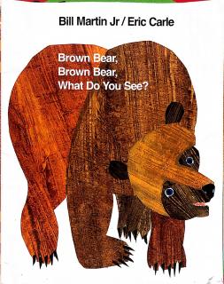 Brown bear brown bear what do you see?🐻🐻