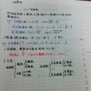 七上数学期中复习1.2.1有理数