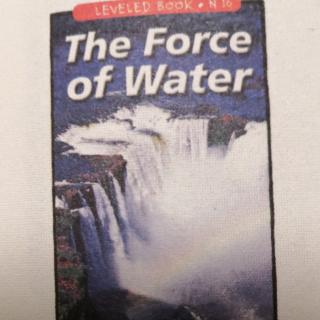 The Force of Water