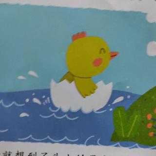 爱希尔幼儿园刘君辰小朋友亲子阅读打卡第二十二天《半个蛋壳》
