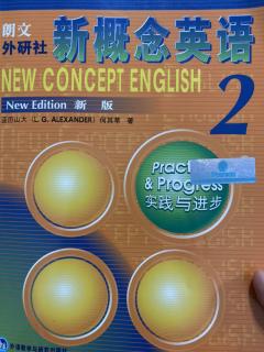 新概念第二册lesson6