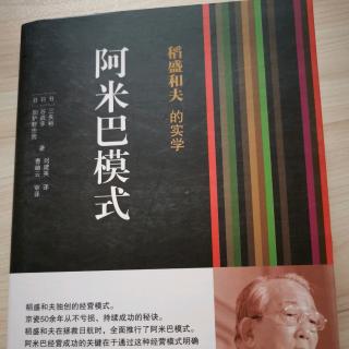 《阿米巴模式》-阿米巴经营—企业管理的革命