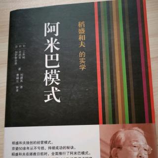 《阿米巴模式》-总序—什么是阿米巴经营