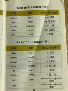 新概念Lesson11-15