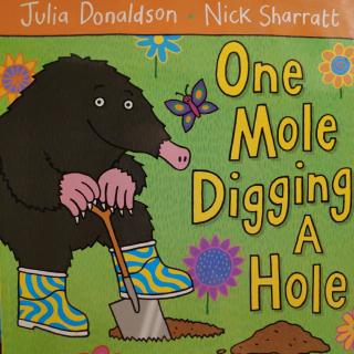 One Mole Digging A Hole 20191110 Lynn