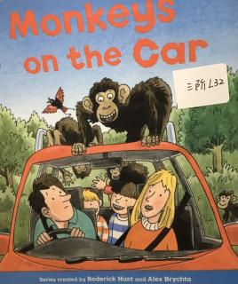 Monkeys on the car