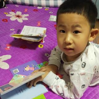 11月12日，中国娃幼儿园马泽阅读打卡