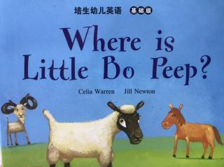 Where is Little Bo Peep?