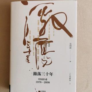 《激荡三十年》吴晓波1980“告别浪漫的年代3”