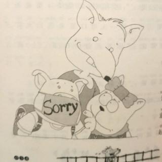 口罩上的sorry