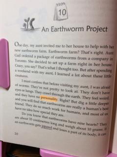 9-10 An Earthworm Project