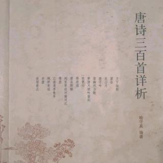 唐詩三百首No.47七古 丹青行贈曹將軍霸 杜甫學(xué)葉嘉瑩吟誦