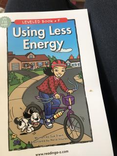 Using  less Energy