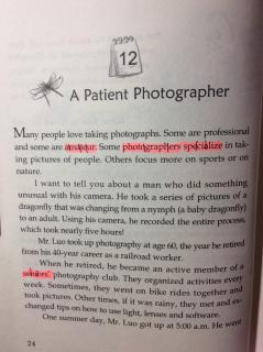 9-12 A Patient Photographer