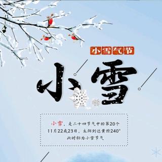 《今日小雪》—洛夫（20191122）