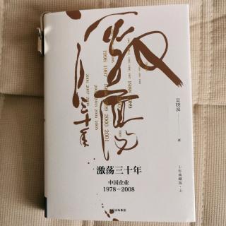 《激荡三十年》吴晓波“1982春天并不浪漫7”