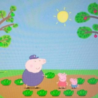 小猪佩奇――猪爷爷花园里的小动物