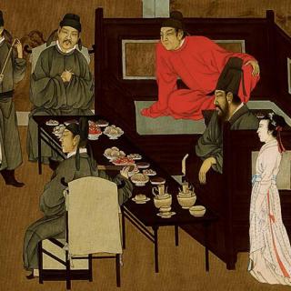 放大看《韩熙载夜宴图》，古人是如何开派对的