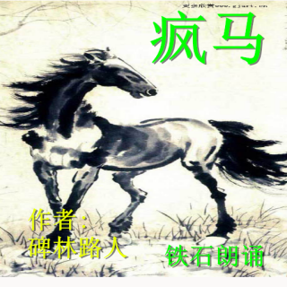 《疯马》作者:碑林路人 ；铁石朗诵