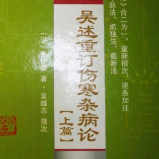 81.《吴述重订伤寒杂病论（上篇）》卷四（13）