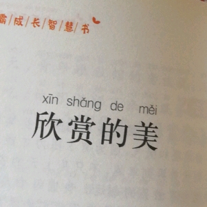 欣赏的美