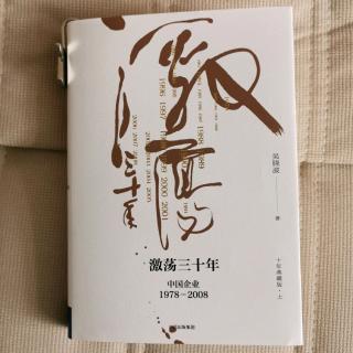 《激荡三十年》吴晓波第二部1984-1992被释放的精灵