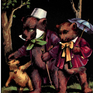 儿童故事-《三只熊》