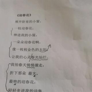 易欣妍《迎春花》