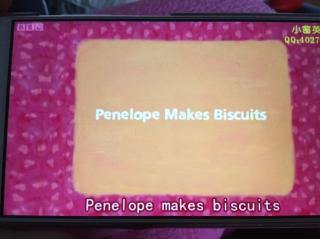 20191208复述 Penelope Makes Biscuits