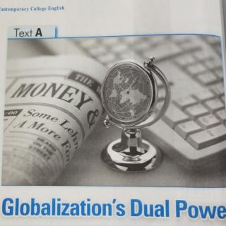 Globalization's Dual Power课文录音