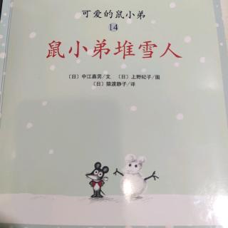 泗洪县幼儿园中七班林赫凡《鼠小弟堆雪人》