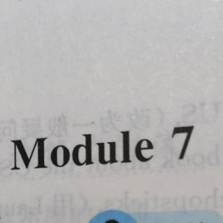 外研一起六年级上module7，unit2