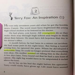 10-2 Terry Fox:An Inspiration