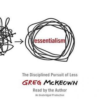 [有声书] Essentialism - 2