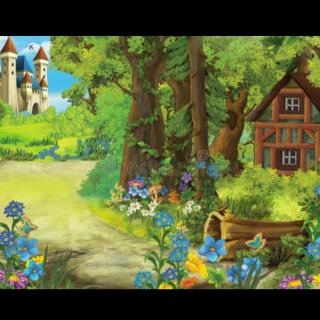 《格林童话-森林里的房子》