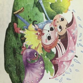 思逸情商幼儿园晚安故事——《小兔的花伞》